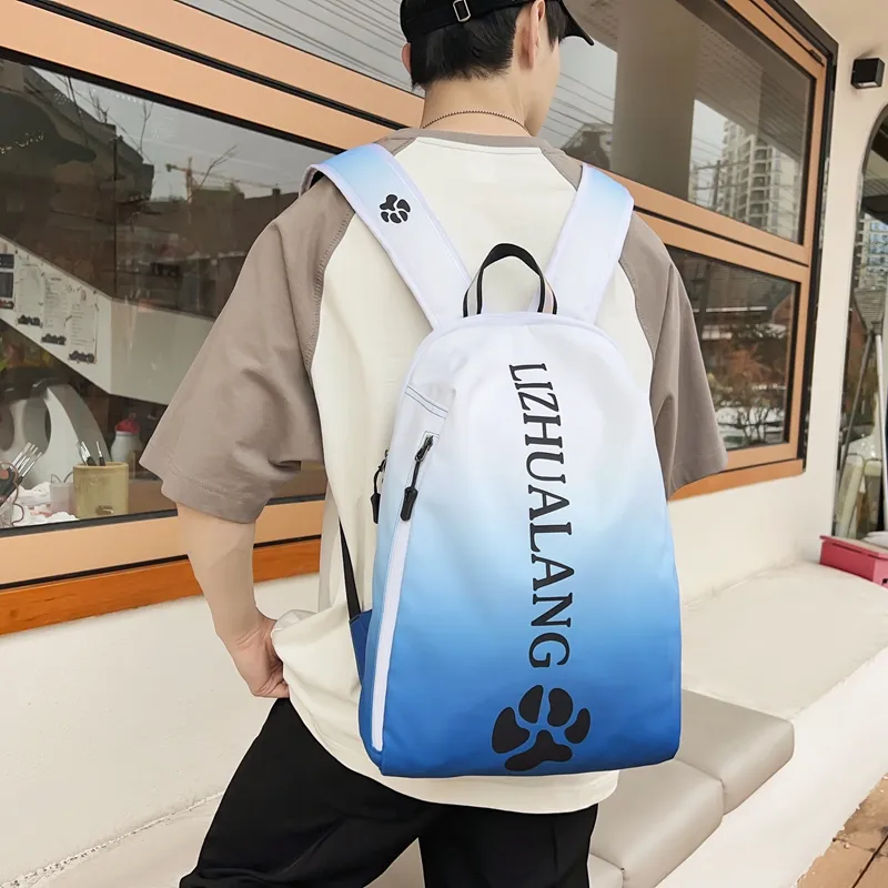 Kaka Tree Nylon Backpack Unisex Multicolor-13