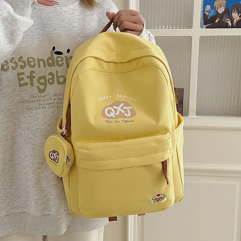 Kaka Tree Nylon Backpack Unisex Multicolor-1