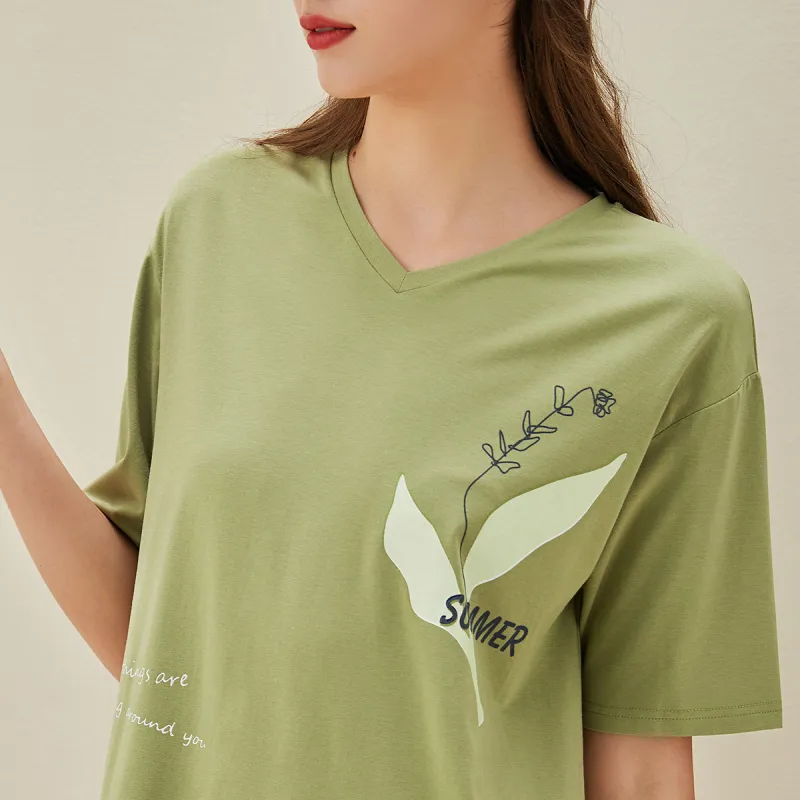 H YXIANG Women's Nightgowns-3