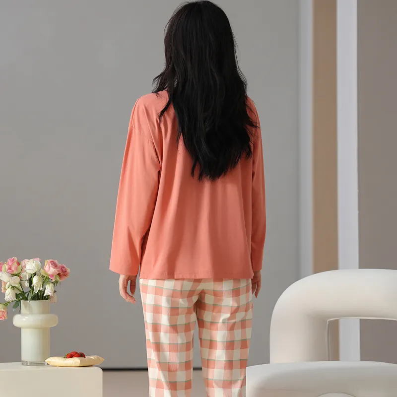 H YXIANG Women's Pajama Sets-6