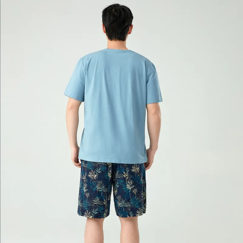 H YXIANG Men Pajama Sets-3