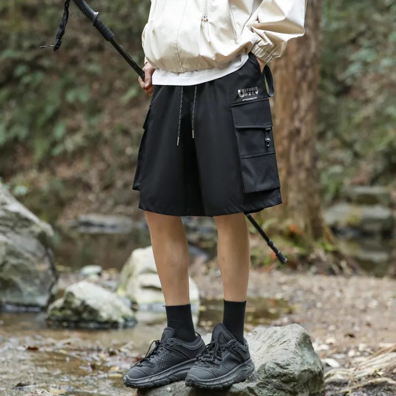 UPZCY Cargo Shorts Unisex-12