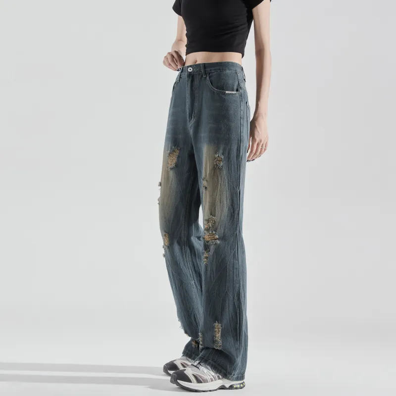 UPZCY Jeans Unisex Azure-5
