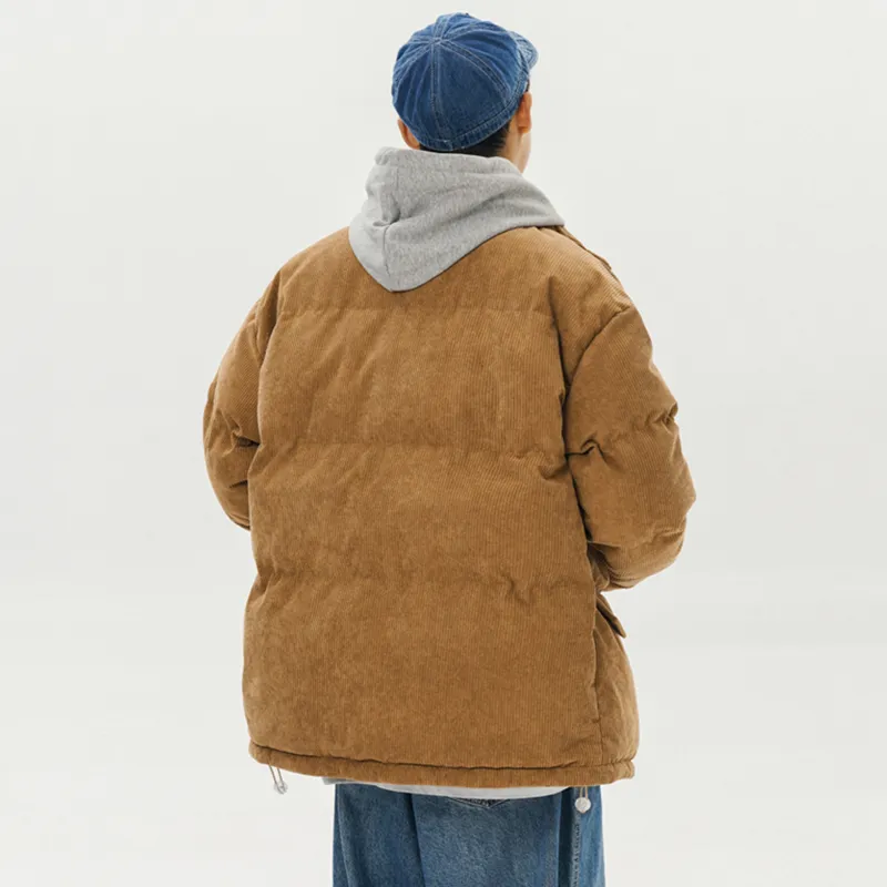 UPZCY Puffer Jacket Unisex Black-16