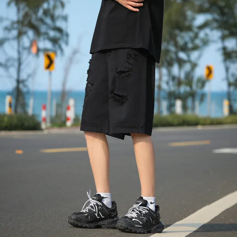UPZCY Denim Shorts Unisex-8