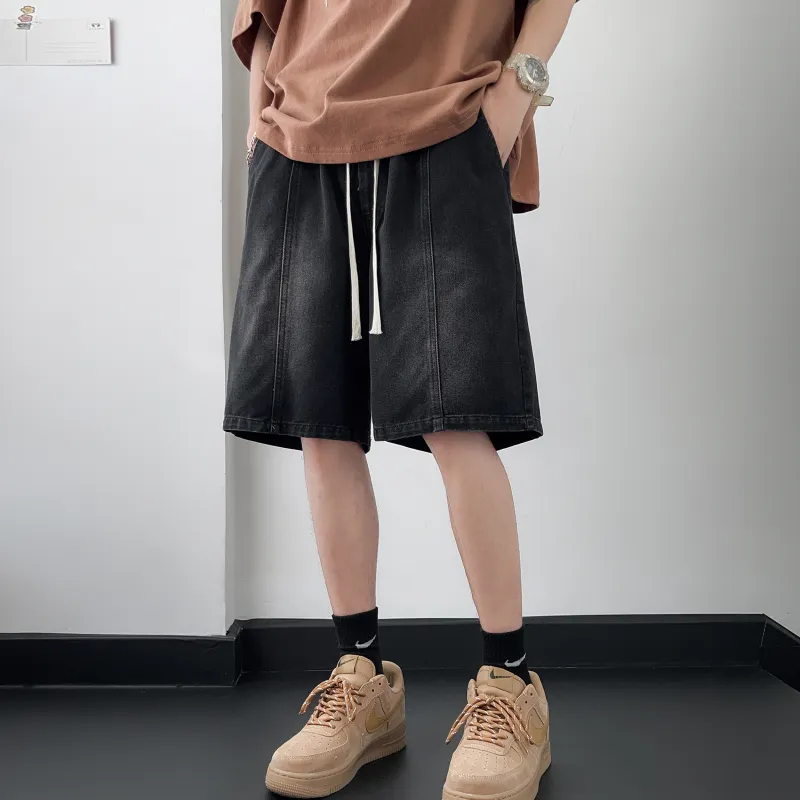 UPZCY Denim Shorts Unisex-3