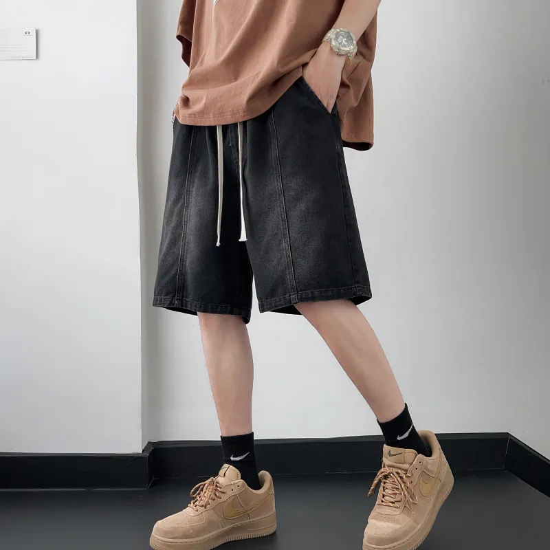 UPZCY Denim Shorts Unisex-4