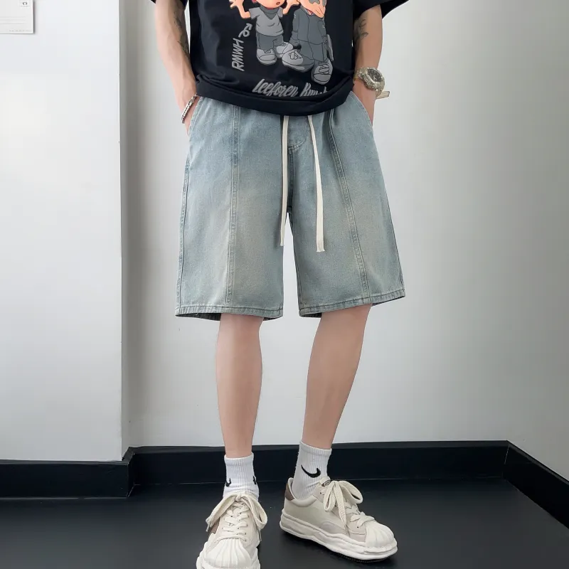 UPZCY Denim Shorts Unisex-8