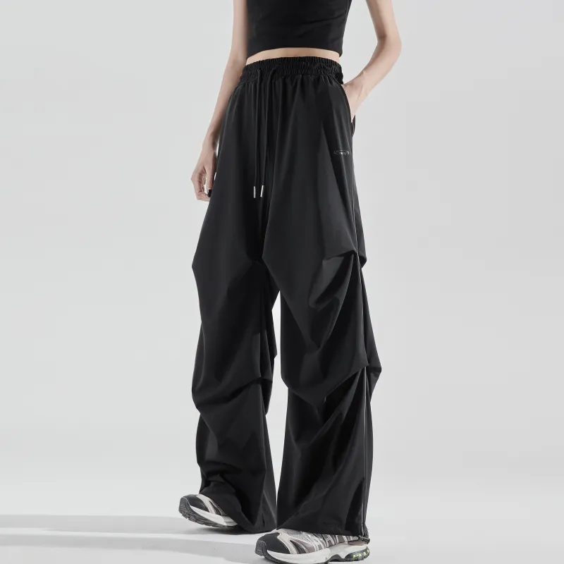 UPZCY Casual Pants Unisex Black-5