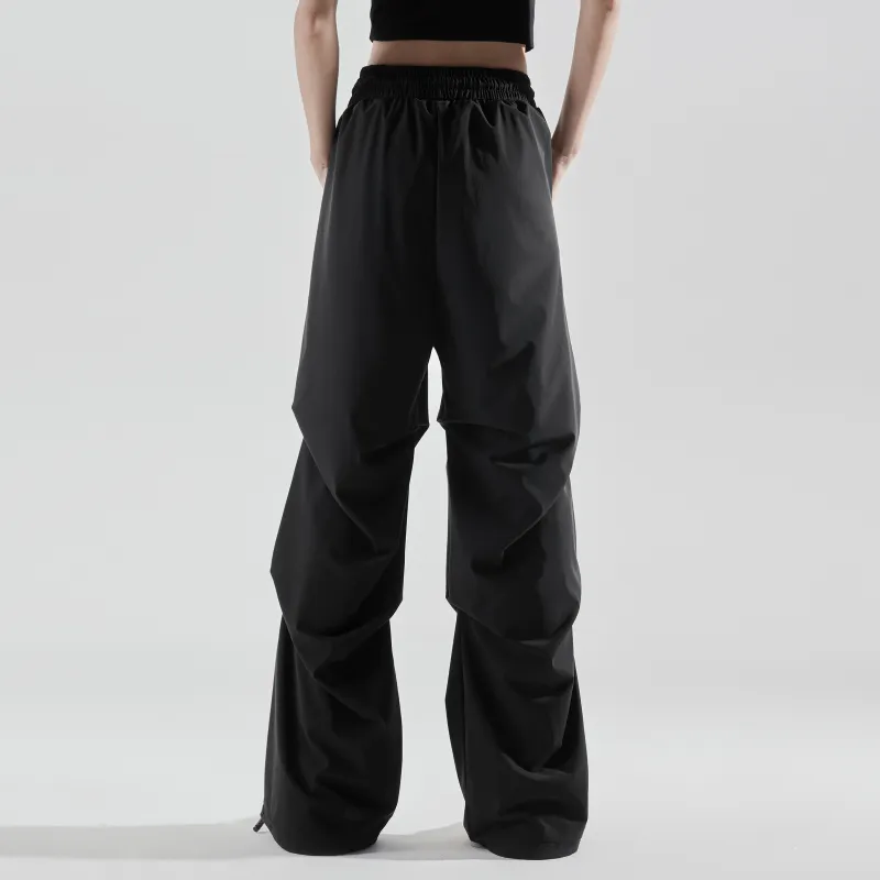 UPZCY Casual Pants Unisex Black-4