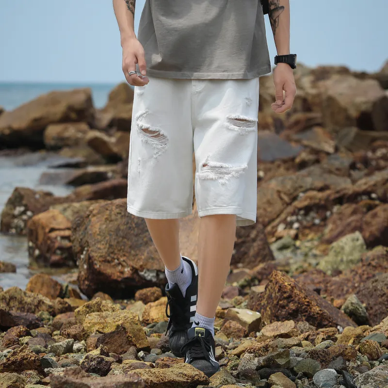 UPZCY Denim Shorts Unisex-2