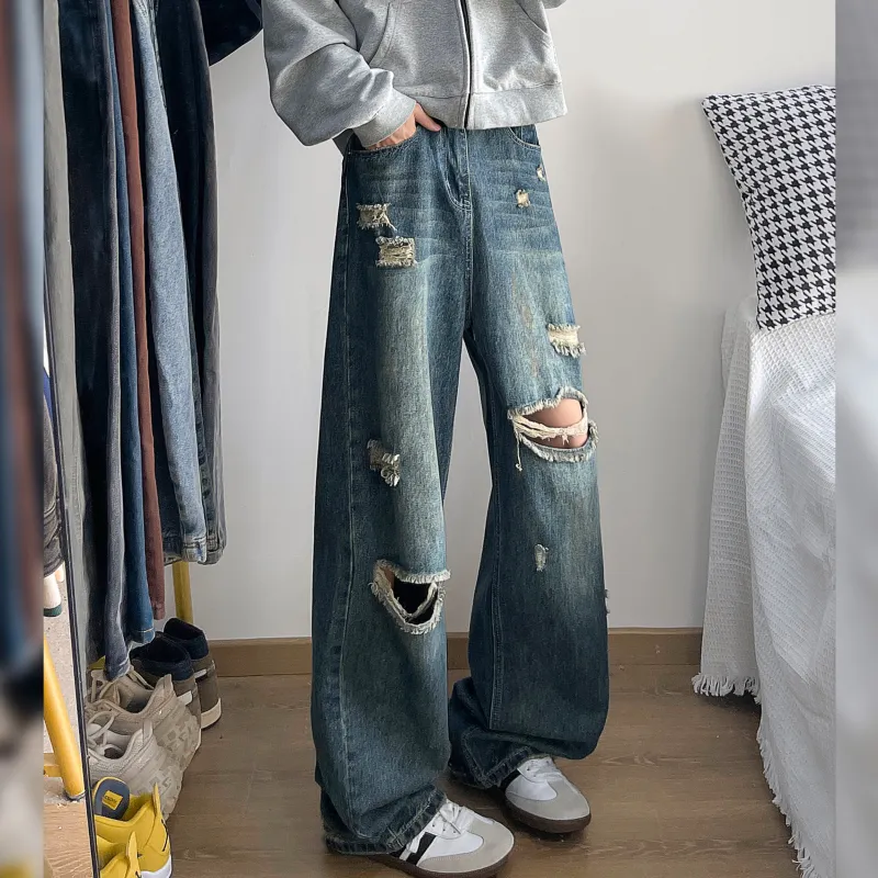 UPZCY Jeans Unisex Blue-2
