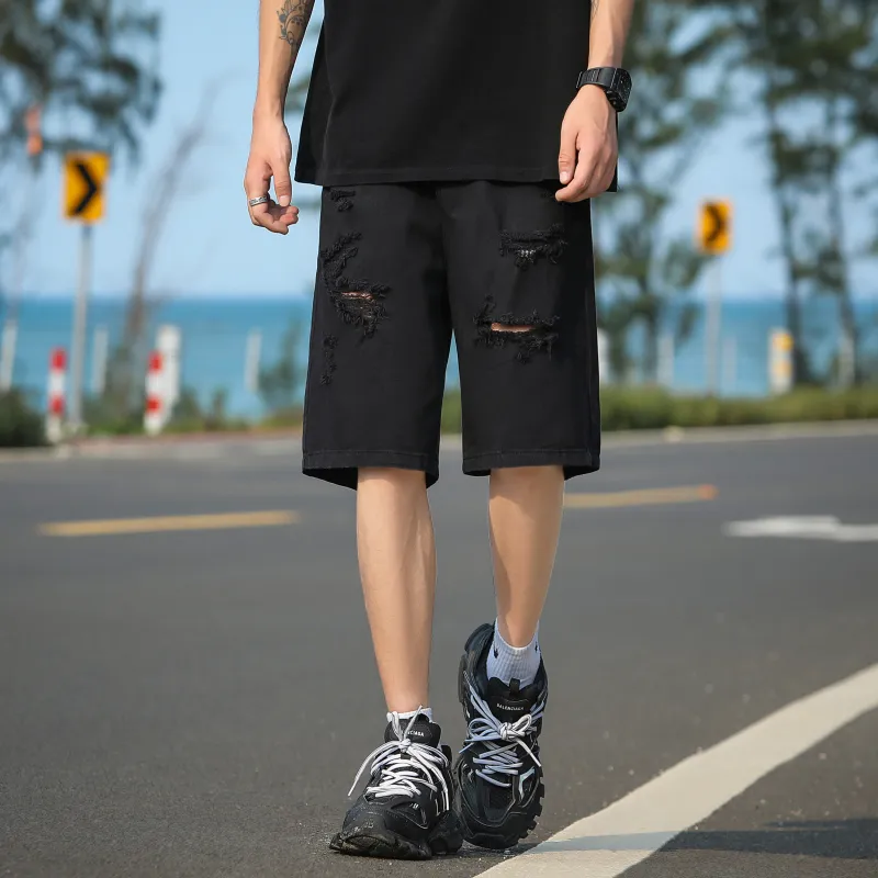 UPZCY Denim Shorts Unisex-7