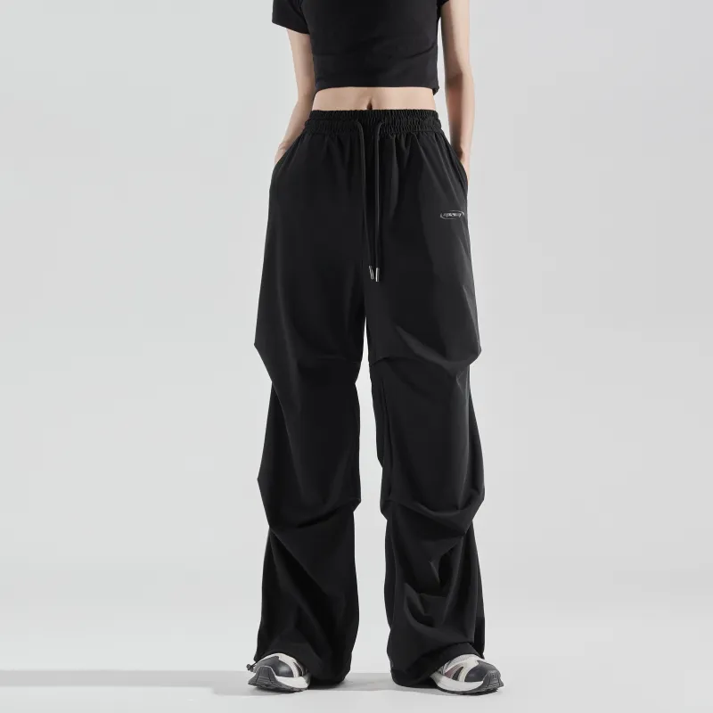 UPZCY Casual Pants Unisex Black-2