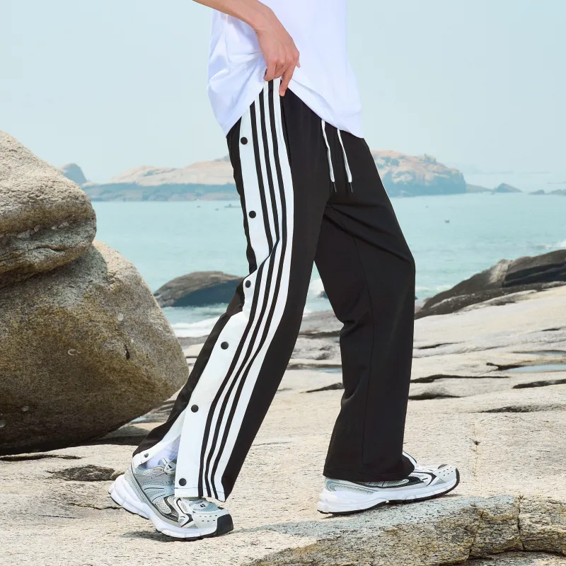 PAINT STAIN Casual Pants Unisex Classic Black-5
