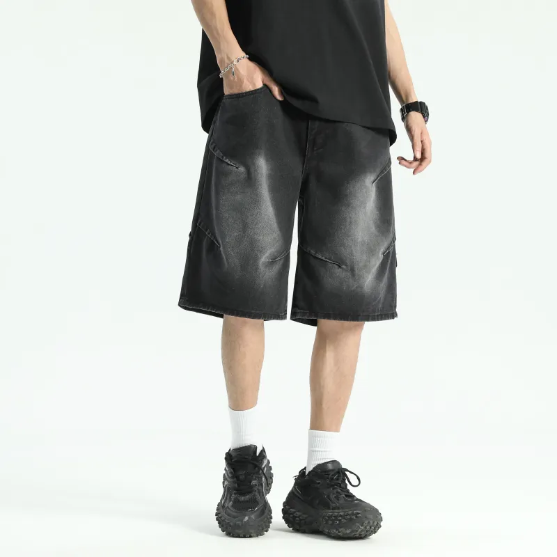 UPZCY Denim Shorts Unisex-5