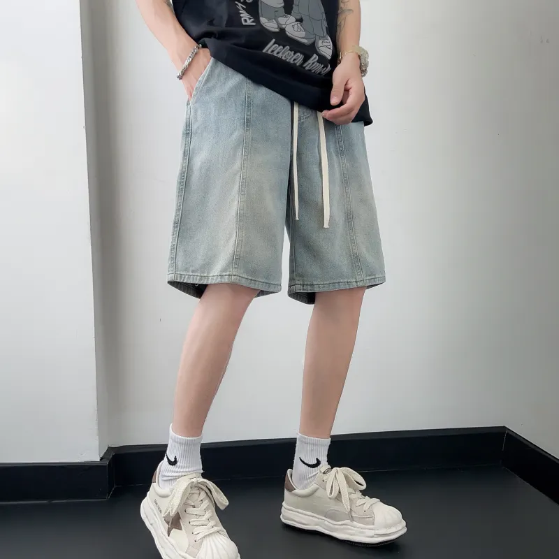 UPZCY Denim Shorts Unisex-11