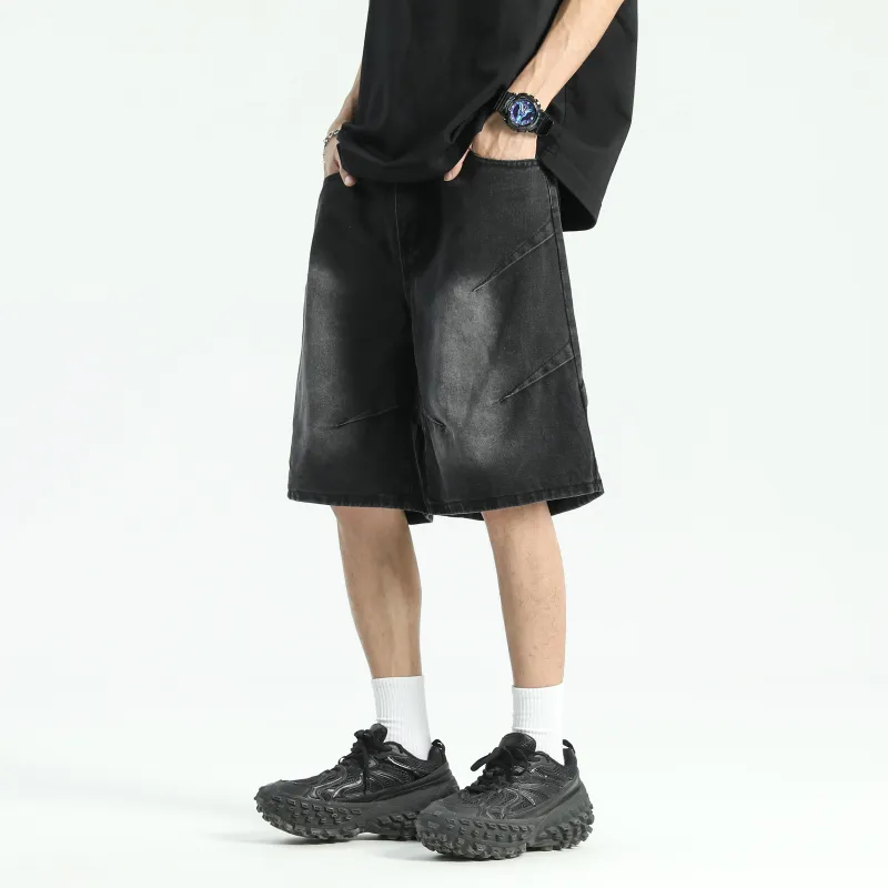 UPZCY Denim Shorts Unisex-3