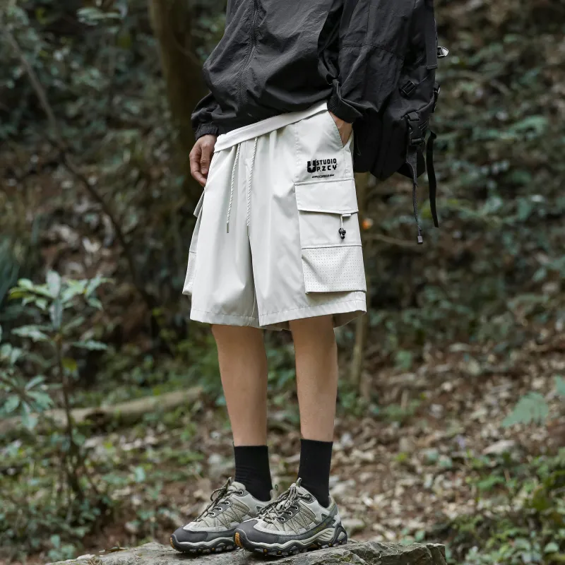 UPZCY Cargo Shorts Unisex-4