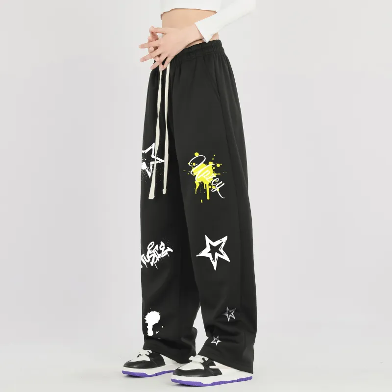 UPZCY Casual Pants Unisex-4