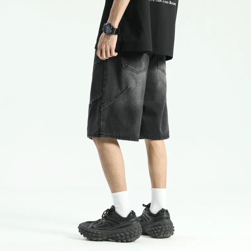 UPZCY Denim Shorts Unisex-4