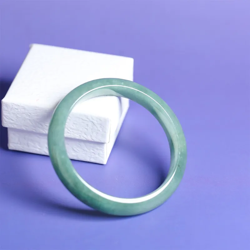 JUPINCUI Glutinous Jade Jadeite Bangles Unisex-1