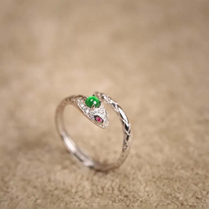 JUPINCUI Ice Glutinous Rings Unisex-13
