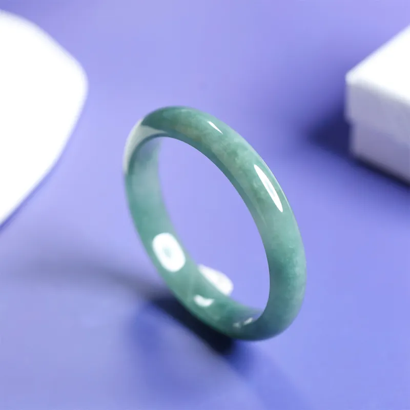 JUPINCUI Glutinous Jade Jadeite Bangles Unisex-2