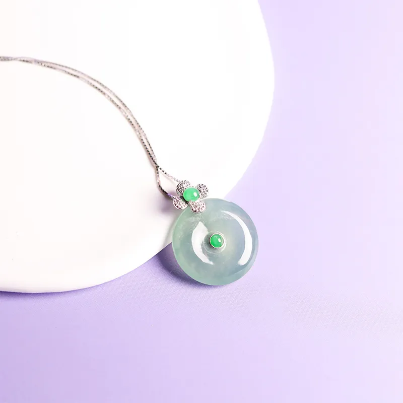 JUPINCUI Jadeite Necklaces Unisex-1