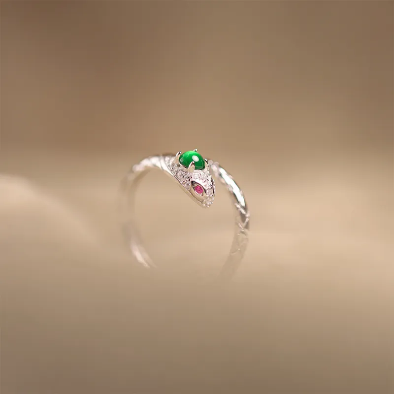 JUPINCUI Ice Glutinous Rings Unisex-8