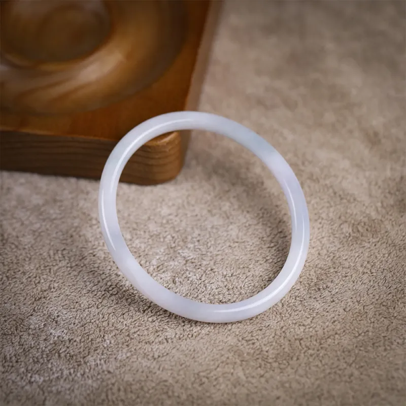 JUPINCUI Ice Glutinous Jadeite Bangles Women's-3