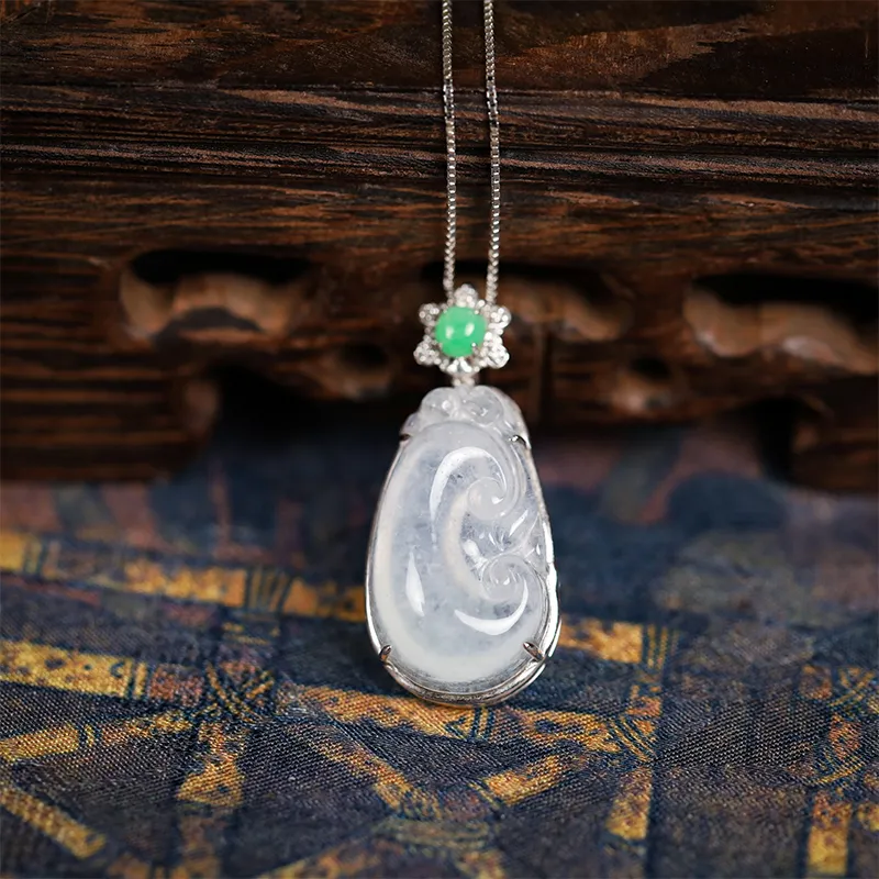 JUPINCUI Ice Type Necklaces Unisex-5