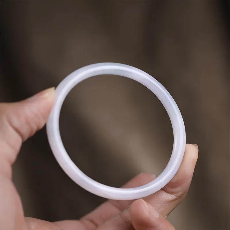 JUPINCUI Ice Glutinous Jadeite Bangles Women's-2