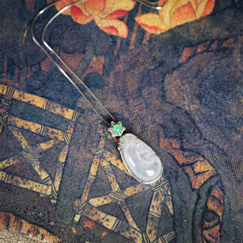 JUPINCUI Ice Type Necklaces Unisex-4