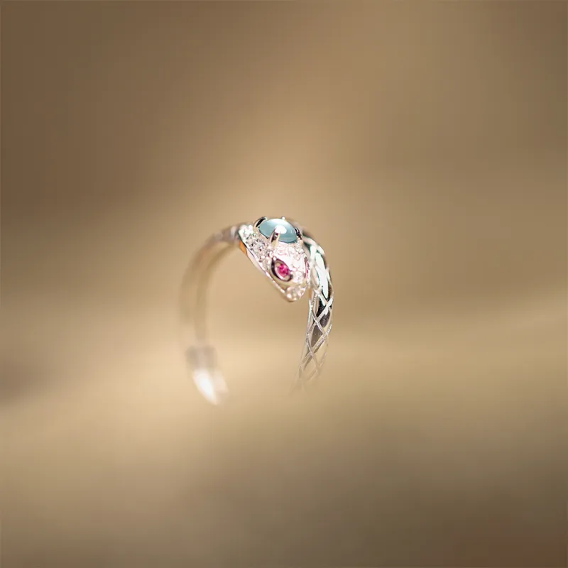 JUPINCUI Ice Glutinous Rings Unisex-1