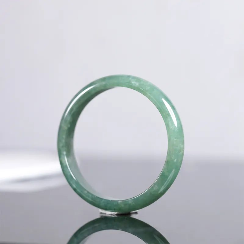 JUPINCUI Glutinous Jade Bangles Unisex-1