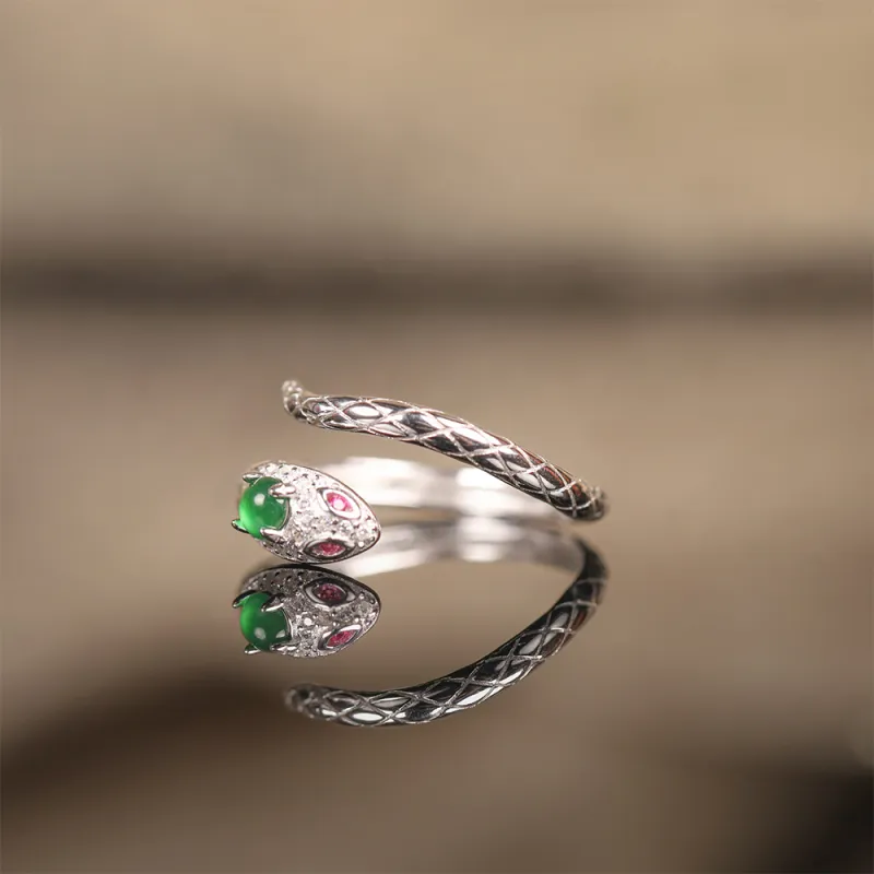 JUPINCUI Ice Glutinous Rings Unisex-9