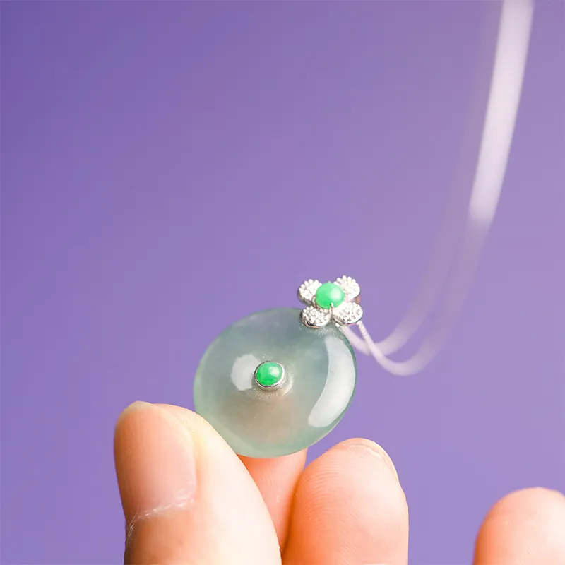 JUPINCUI Jadeite Necklaces Unisex-2