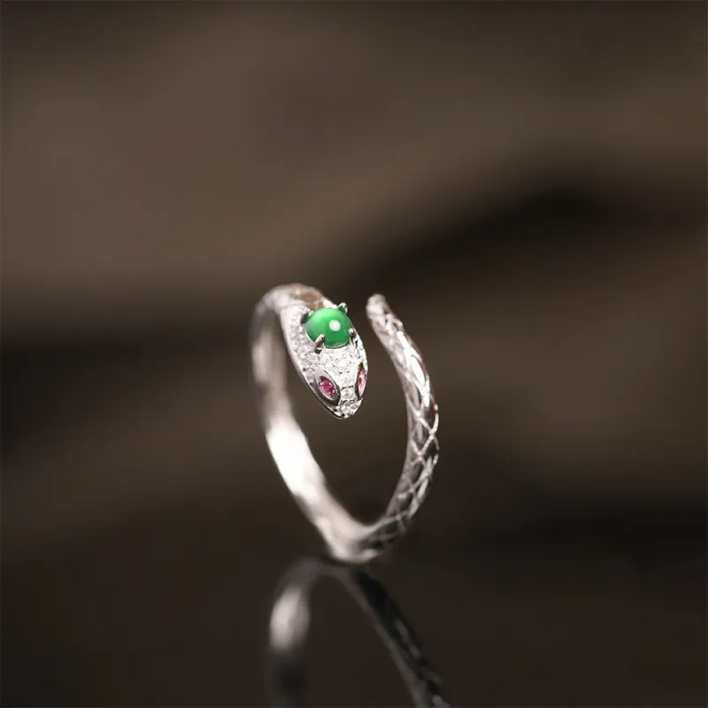 JUPINCUI Ice Glutinous Rings Unisex-10