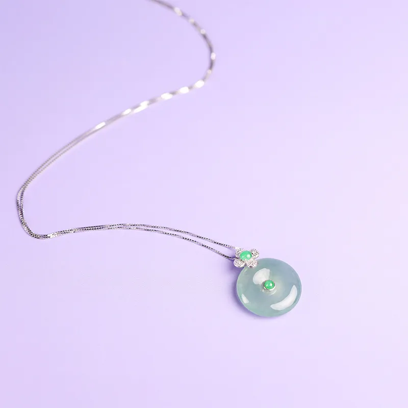JUPINCUI Jadeite Necklaces Unisex-4