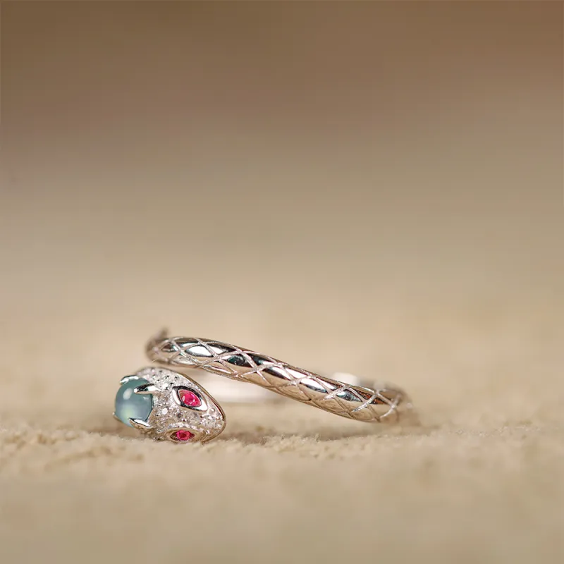 JUPINCUI Ice Glutinous Rings Unisex-5