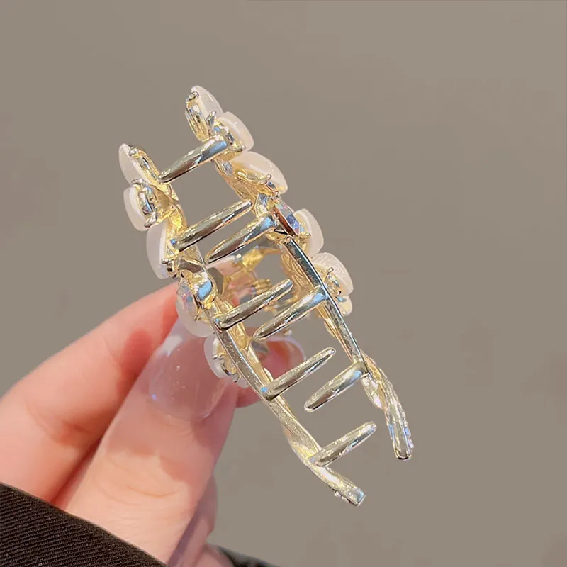 Jiuyi Rhinestone Hair Clips Women's-4