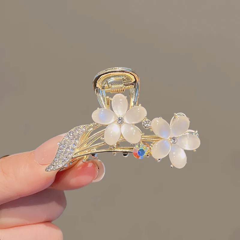 Jiuyi Rhinestone Hair Clips Women's-2