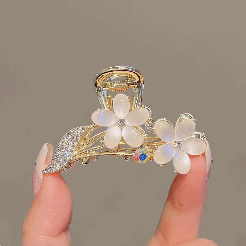 Jiuyi Rhinestone Hair Clips Women's-3