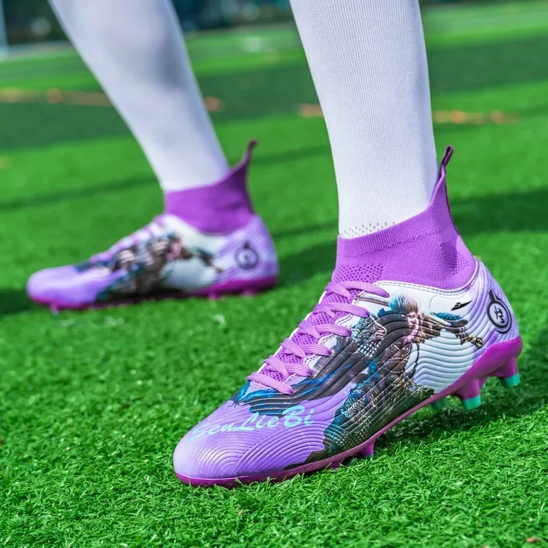 Kuding SG Metal Long Studs Artificial Ground Natural Ground Coverage Support Soccer Shoes Unisex-11