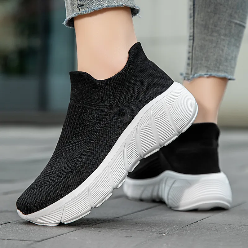 Kuding Breathable And Lightweight High Top Running Shoes Unisex-11