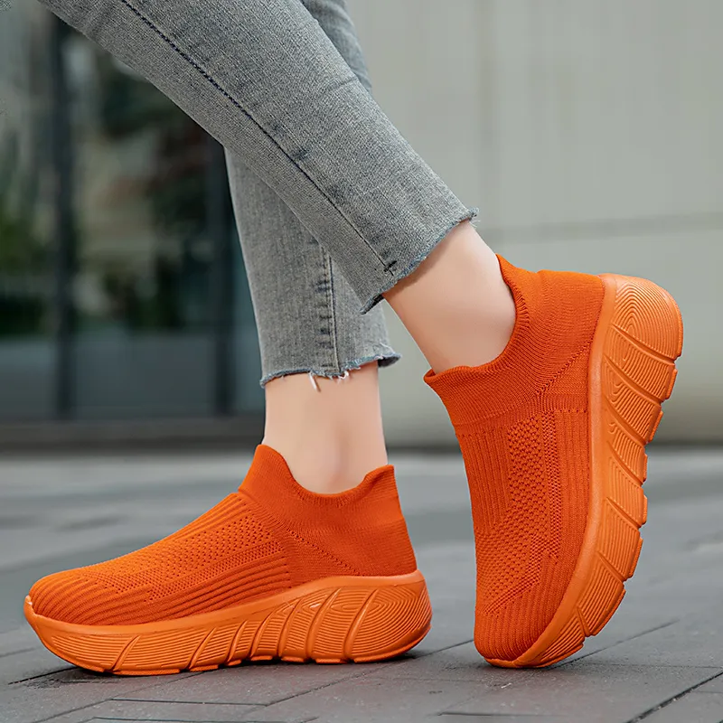 Kuding Breathable And Lightweight High Top Running Shoes Unisex-3