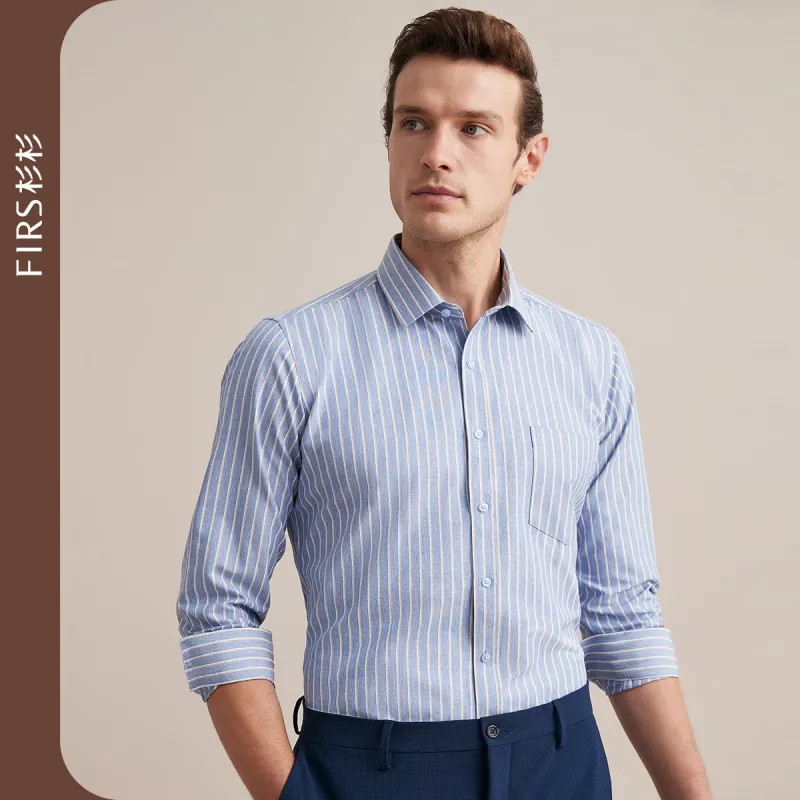 FIRS Shirts Men Light Blue-6