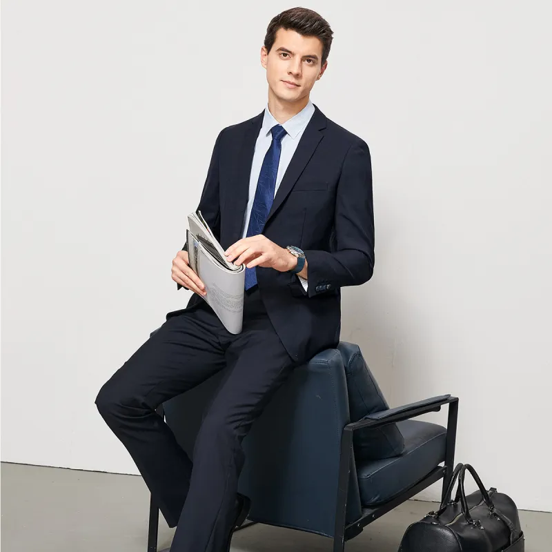 FIRS Business Suits Men's Black-3