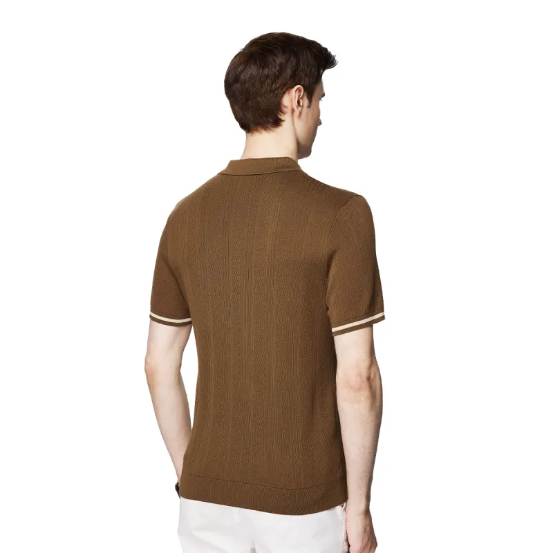 FIRS Polo Shirt Men's Smoke Brown-1